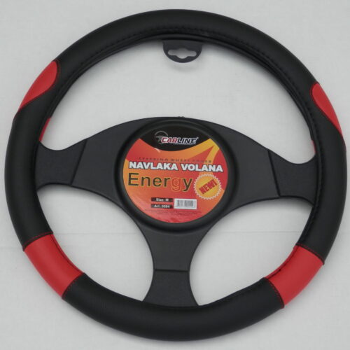 Navlaka volana M (38cm) crno-crvena ENERGY