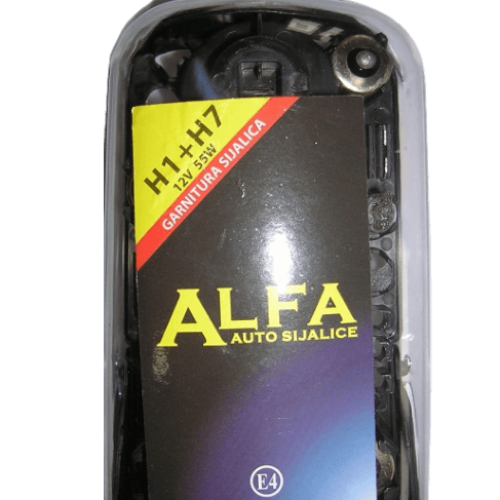 Garnitura sijalica H1+H7 12V55W