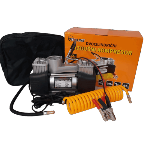 Kompresor dvocilindrični 12V / 150PSI